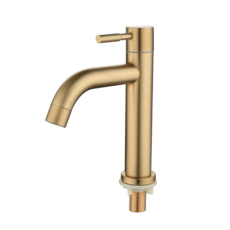 Home Bar Sink - 304 roestvrij staal geborsteld goud enkele