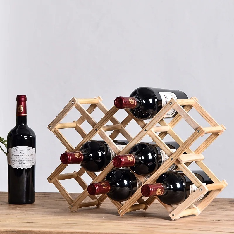 Home Bar Shelf - Stapelbare wijnopslagplanken 3, 5, 6, 10