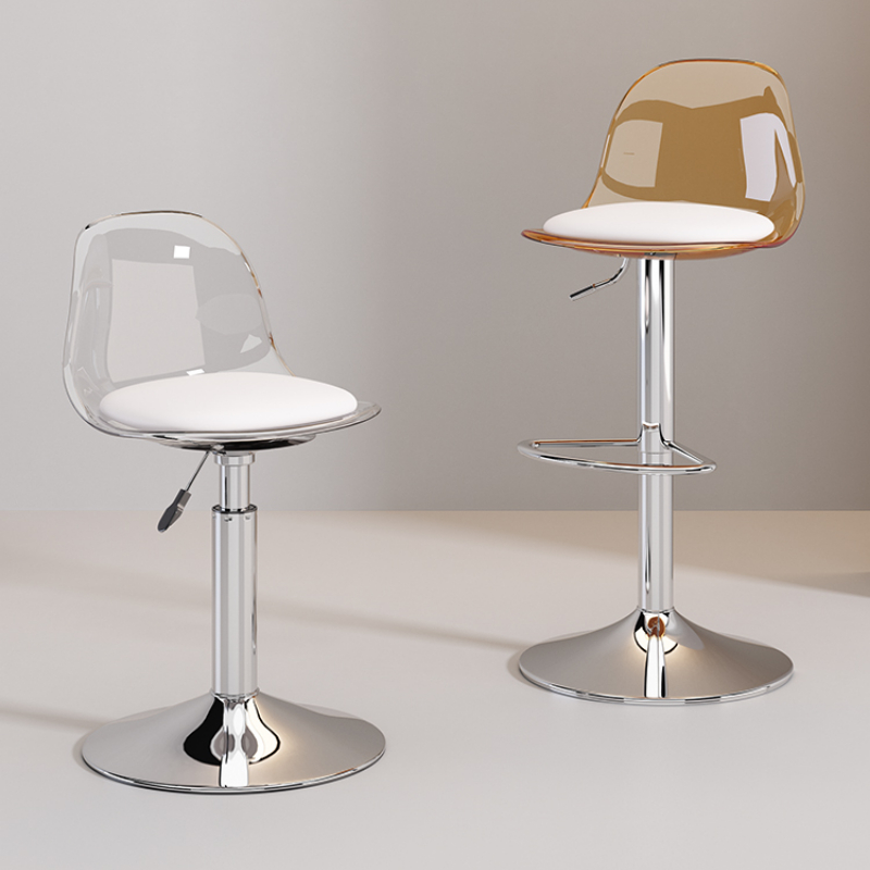 Home Bar Lounge - Acryl transparante kruk in hoogte verstelbare