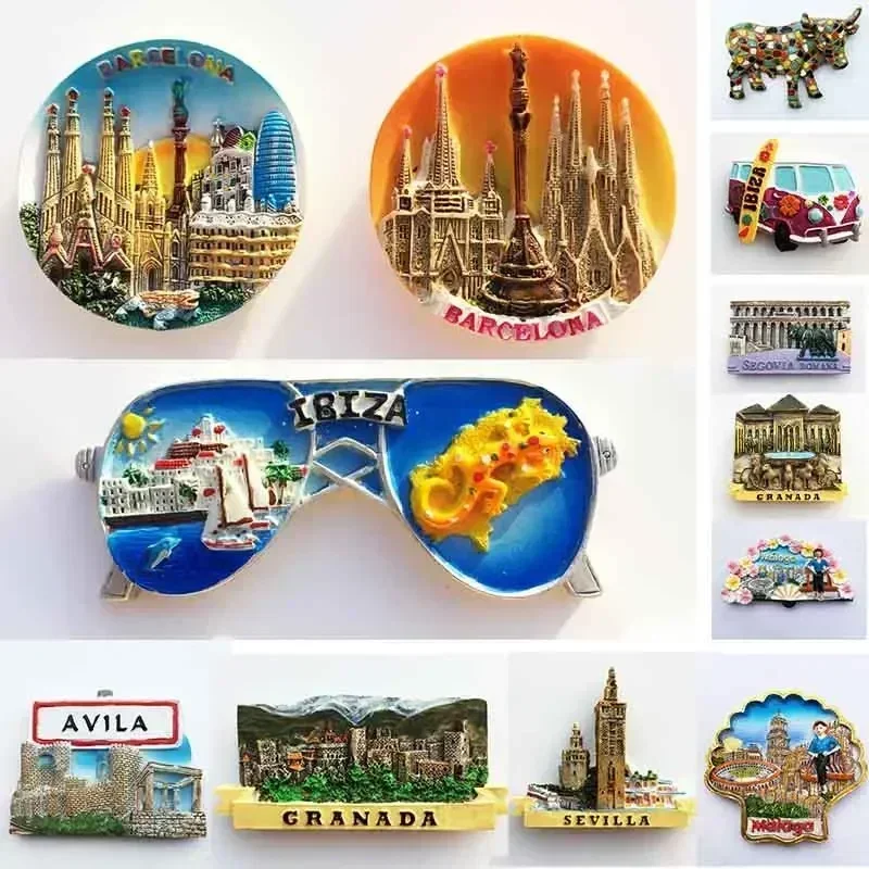 Home Barcelona - Barcelona Spanje Koelkastmagneten Columbus Granada Ibiza