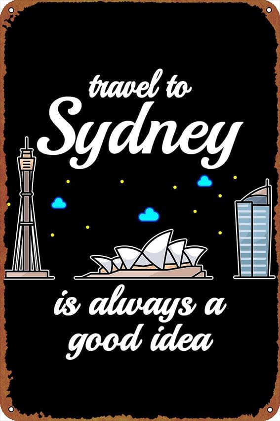 1p, Reis naar Sydney Poster Bo - Home Bar Sydney recensie en prijs