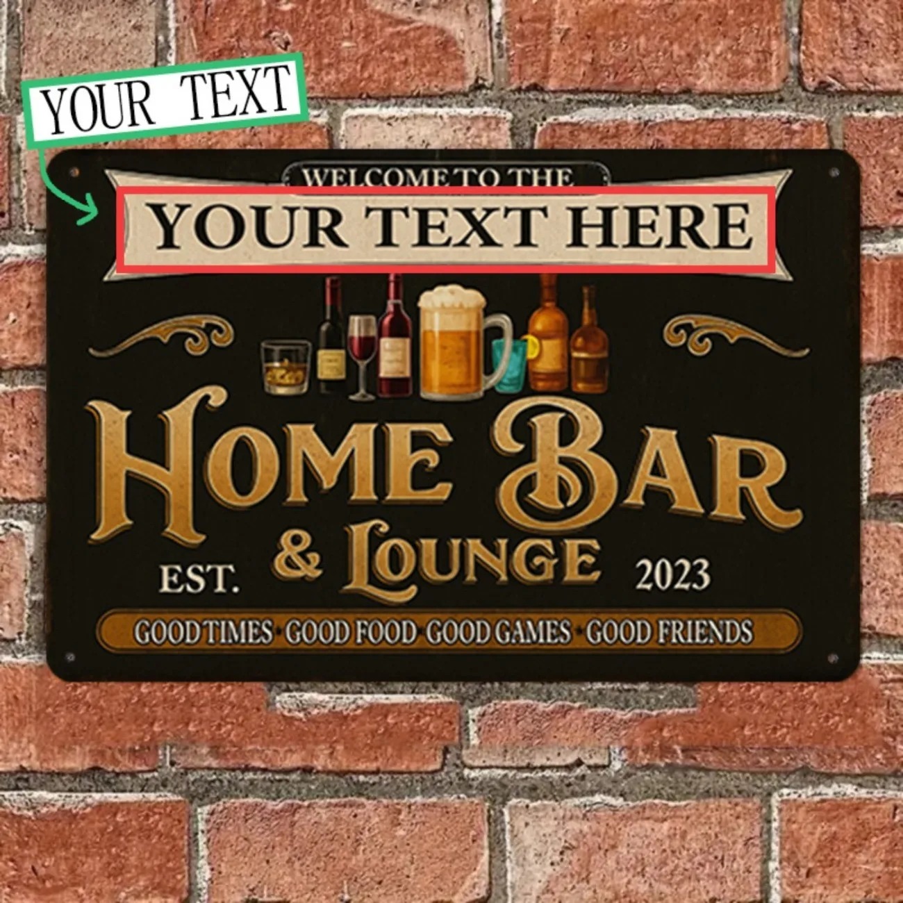 Aangepaste tekst Vintage Home  - Home Bar Lounge recensie en prijs