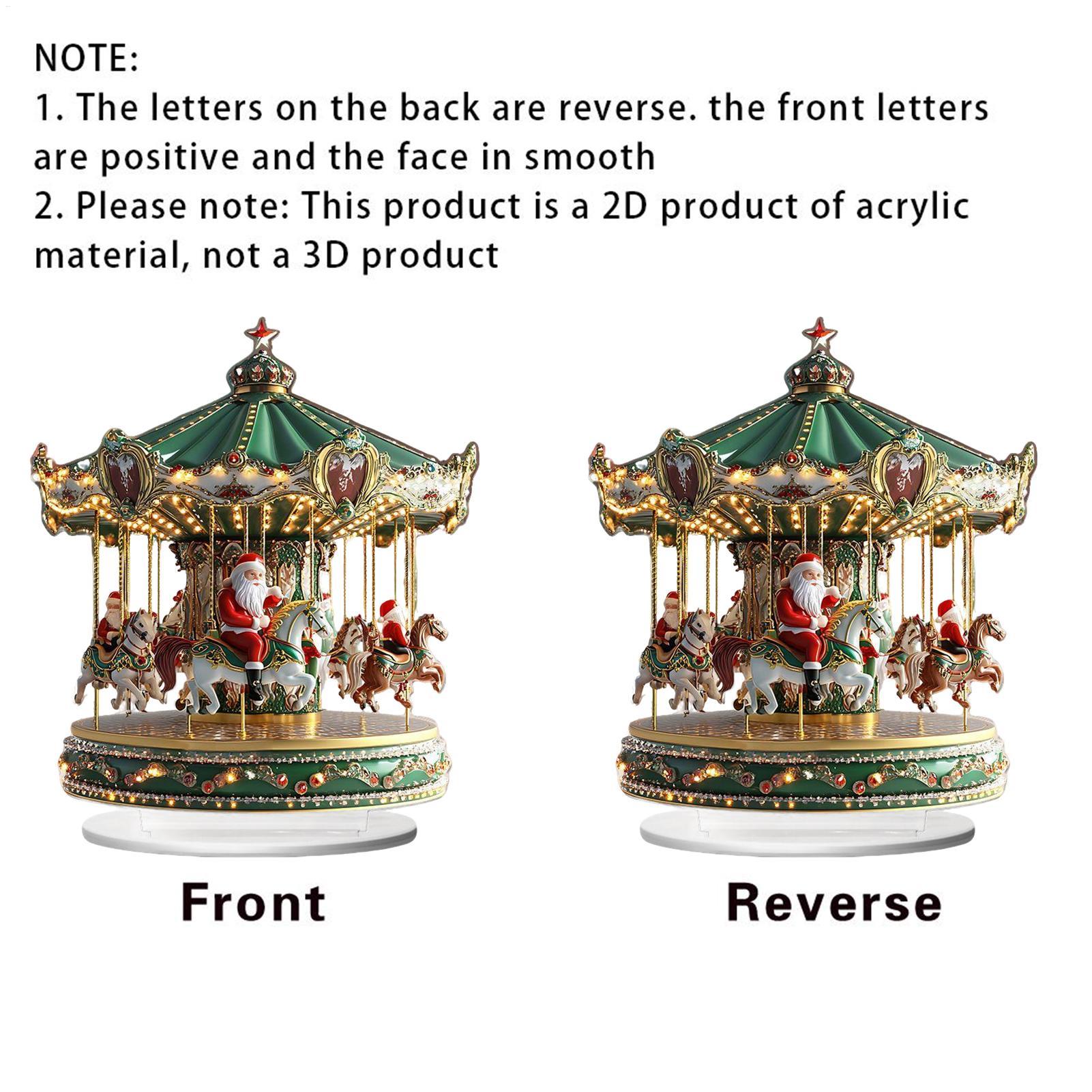 Kerstcarrousel Acryl 2D Home D - Home Bar Shelf recensie en prijs