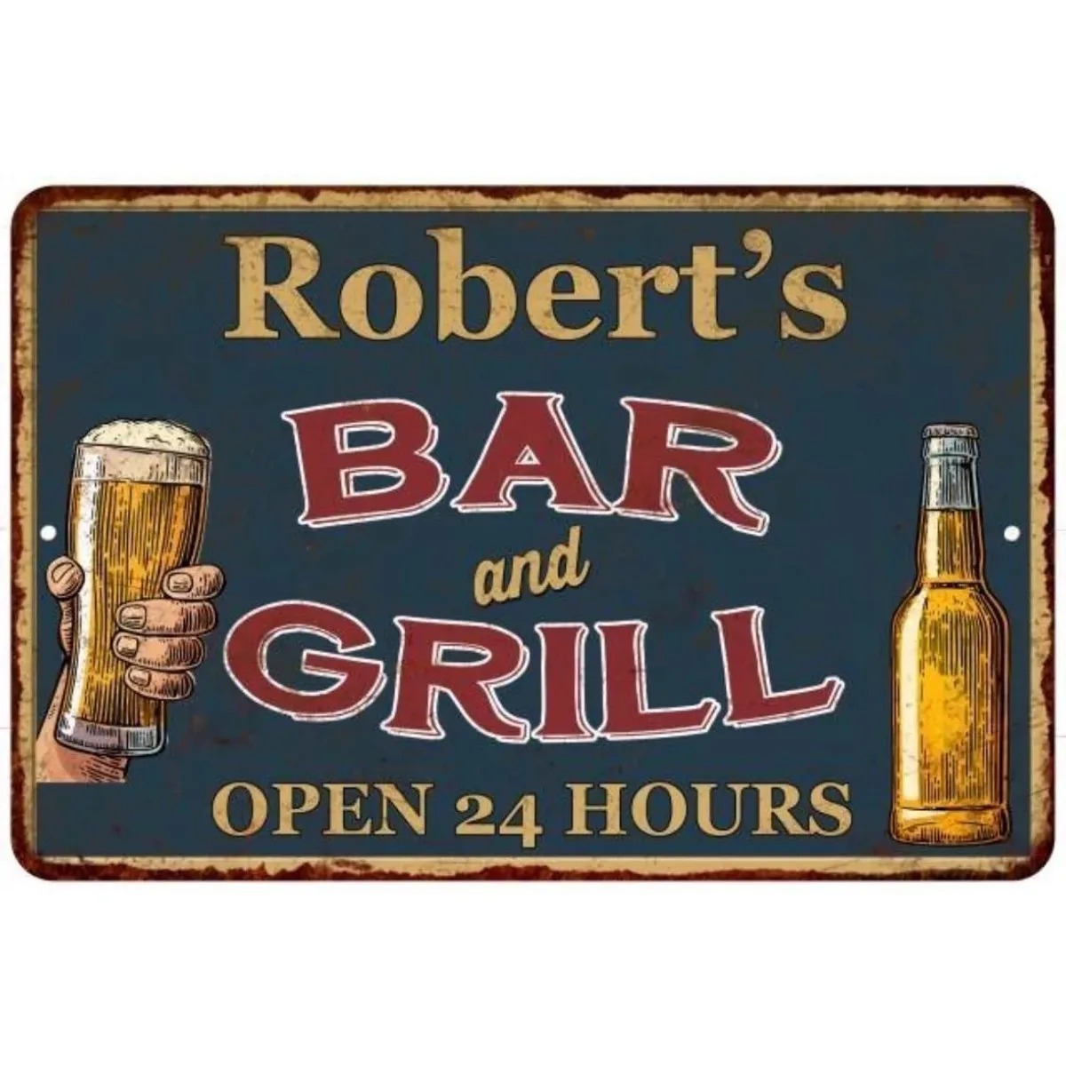 Aangepaste tekstbar & grill me - Home Bar Signs recensie en prijs