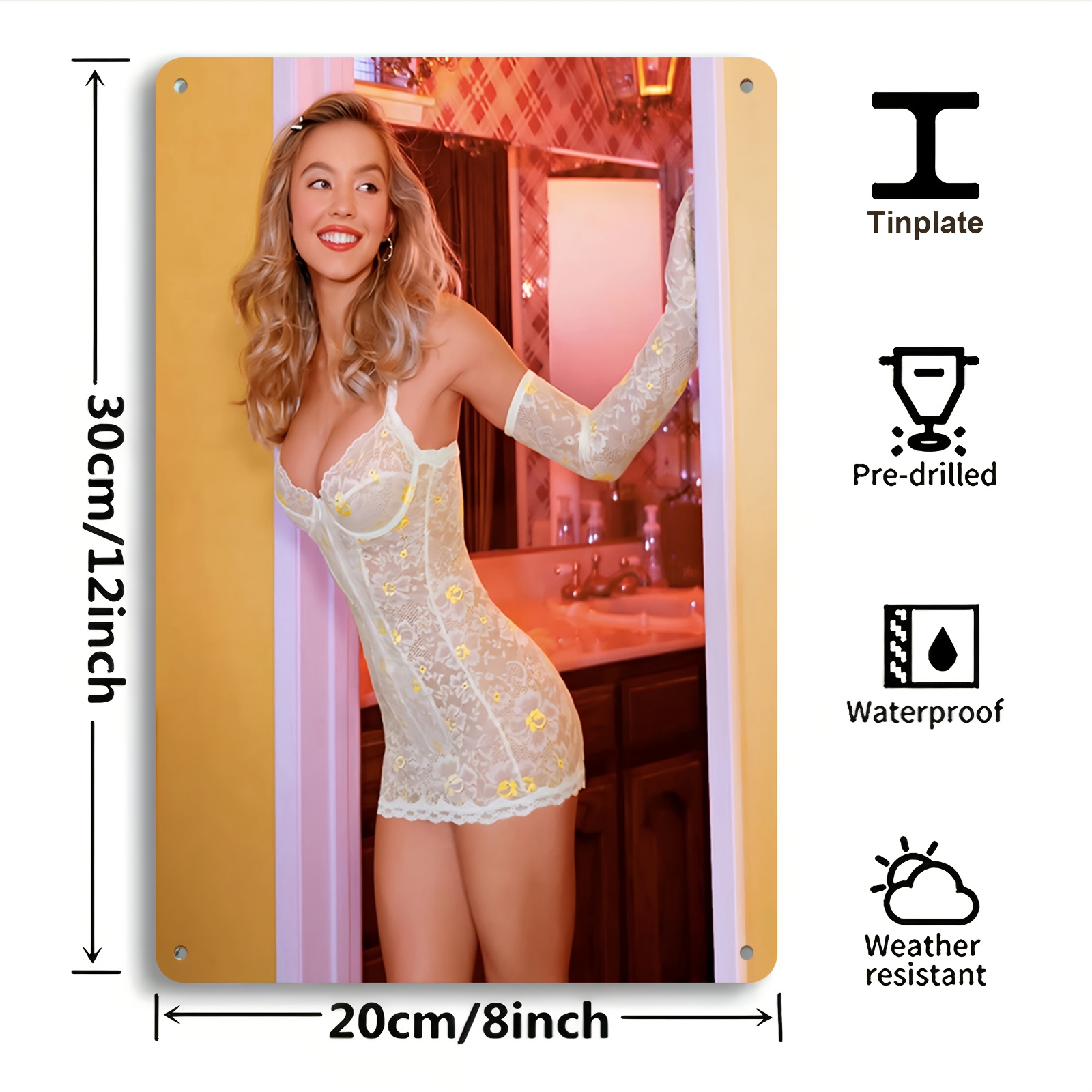 Sydney Sweeney Euphoria Metal  - Home Bar Sydney recensie en prijs