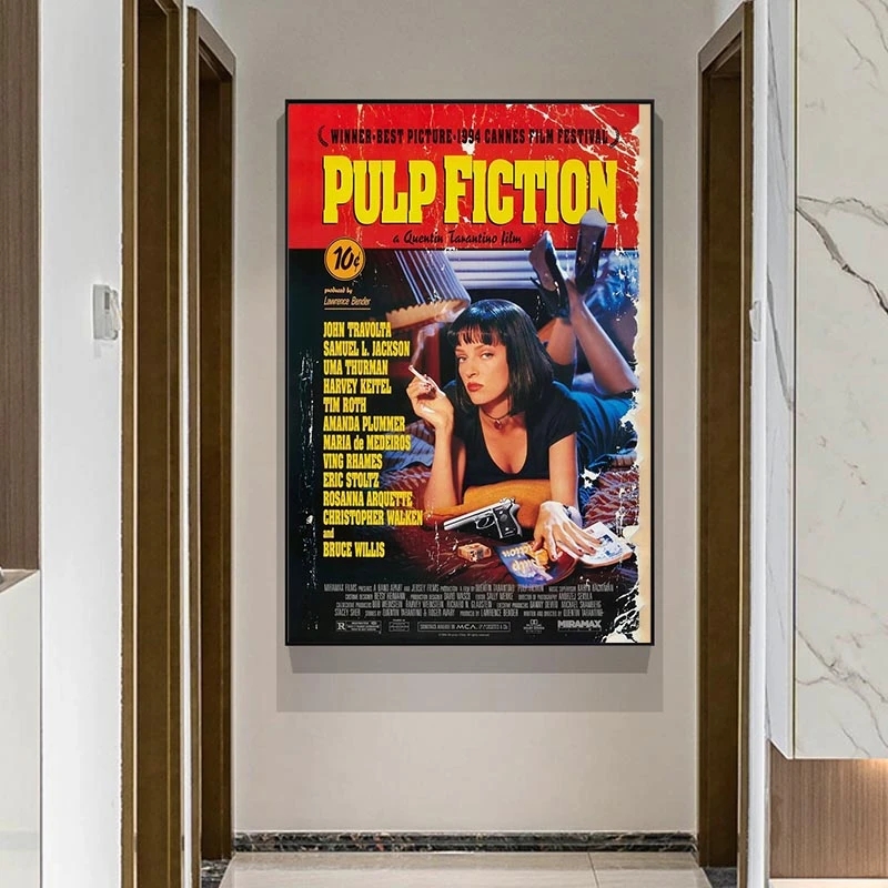 Classic Movie Pulp Fiction Pos - Home Bar And Theater recensie en prijs