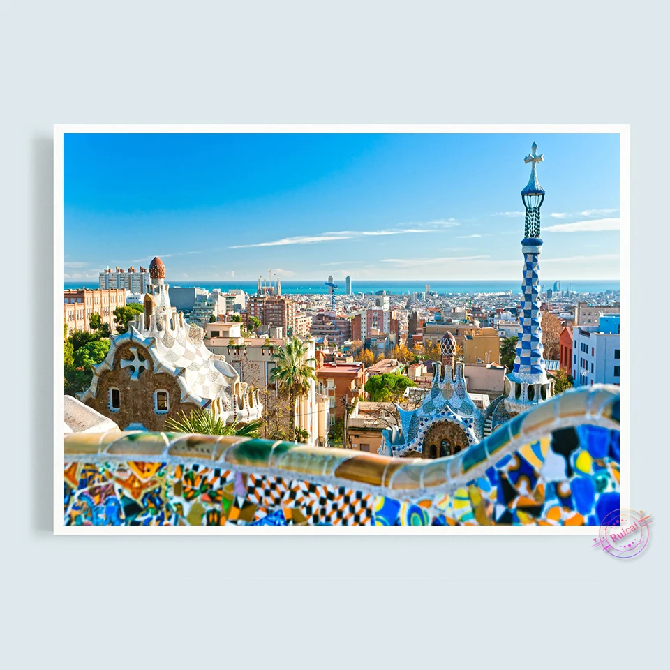 Park Guell In Barcelona Spanje - Home Barcelona recensie en prijs