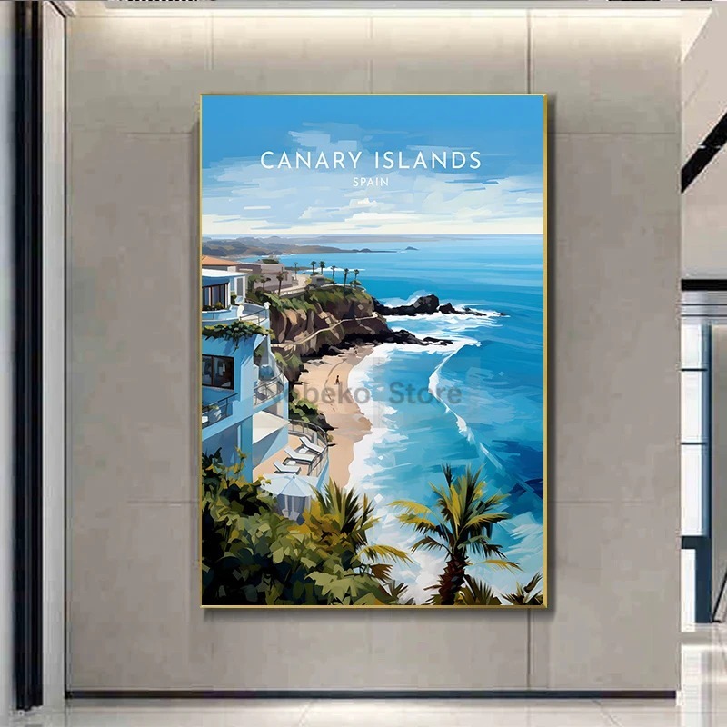 Spanje Reizen Poster Barcelona - Home Barcelona recensie en prijs
