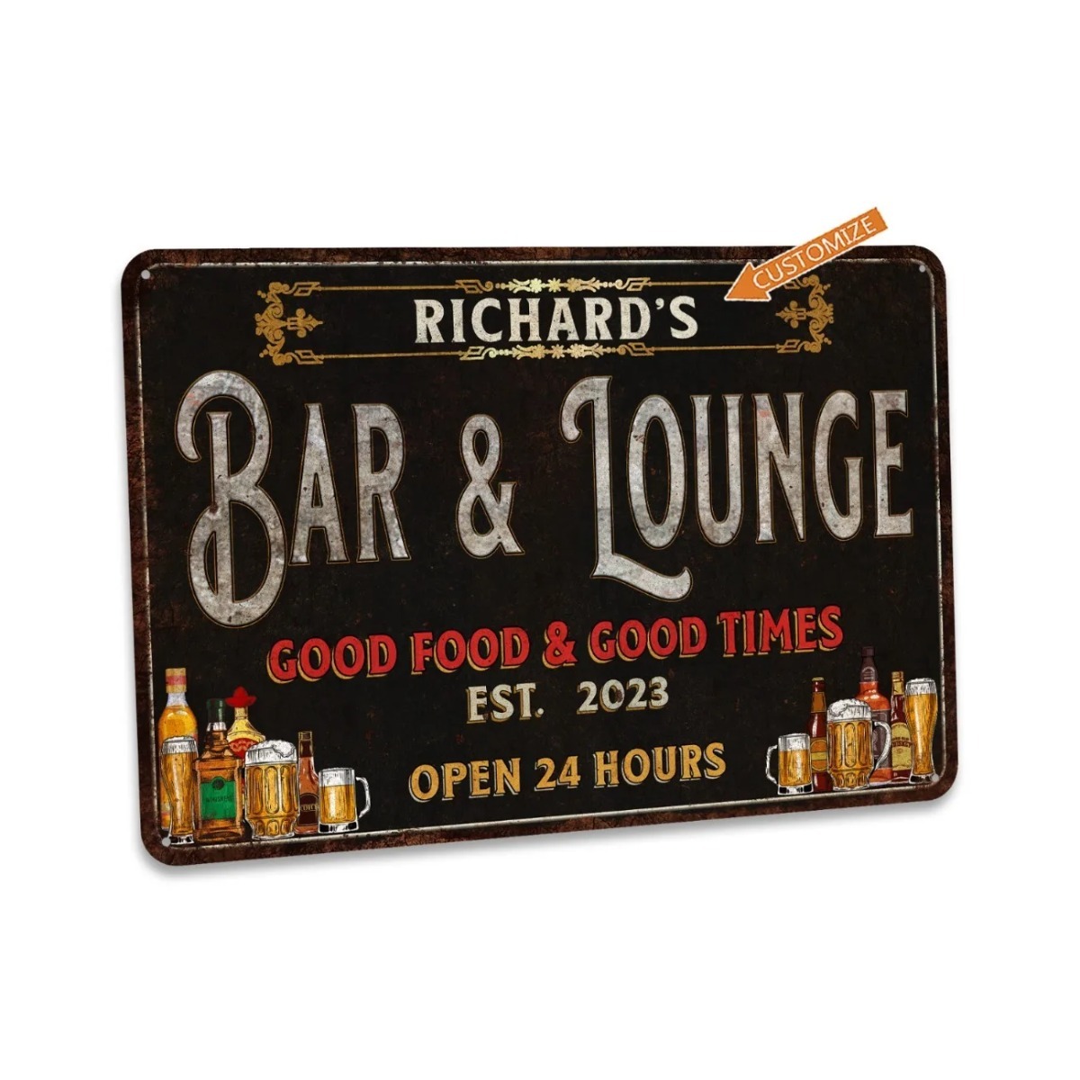 Aangepaste bar- en loungeteken - Home Bar Lounge recensie en prijs
