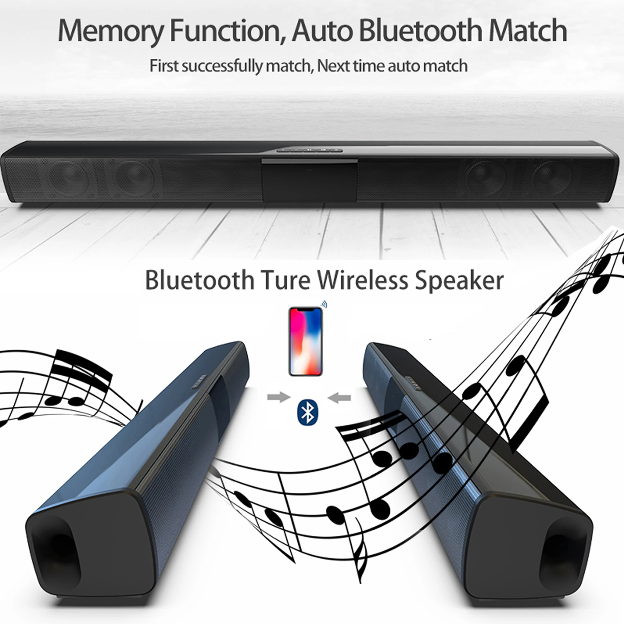 40W High Power Soundbar voor T - Home Bar And Theater recensie en prijs