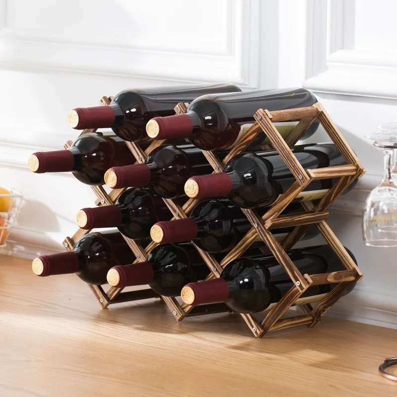 Stapelbare wijnopslagplanken 3 - Home Bar Shelf recensie en prijs