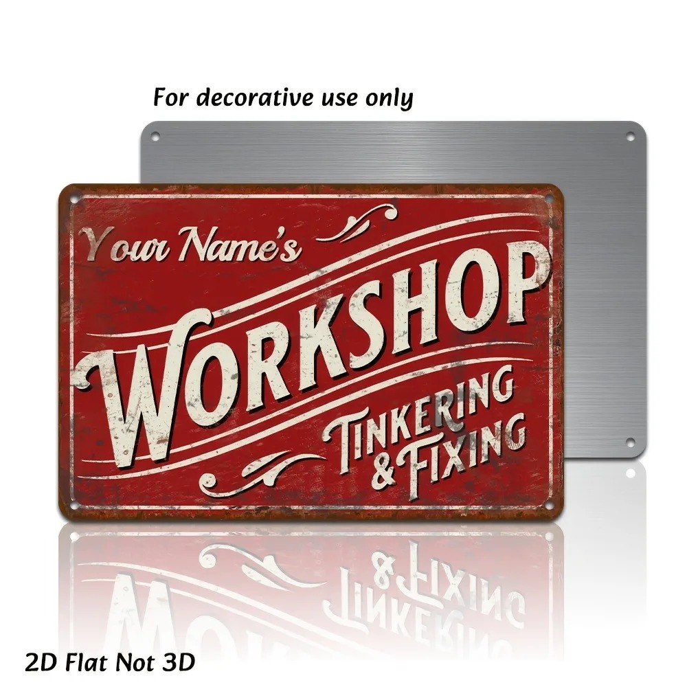 Op maat gemaakt metalen bord,  - Home Bar Signs recensie en prijs