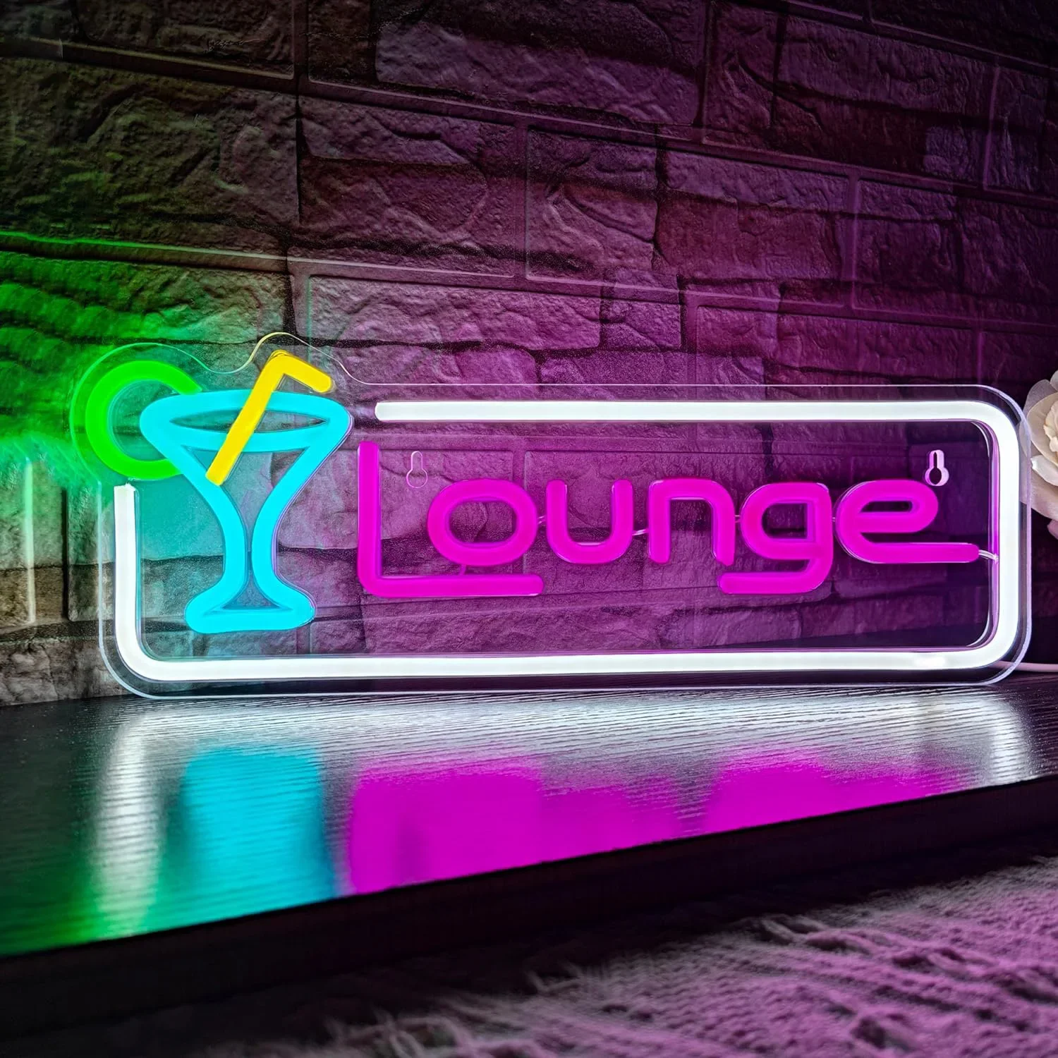 Lounge Cocktail LED Neon Licht - Home Bar Lounge recensie en prijs